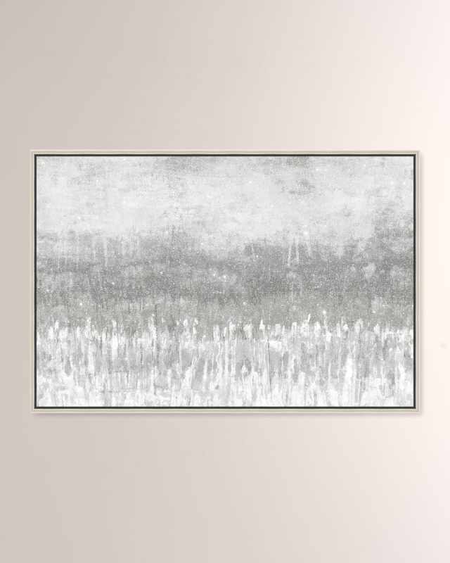 "Horizon Abstracto" Framed Giclee Print on Canvas